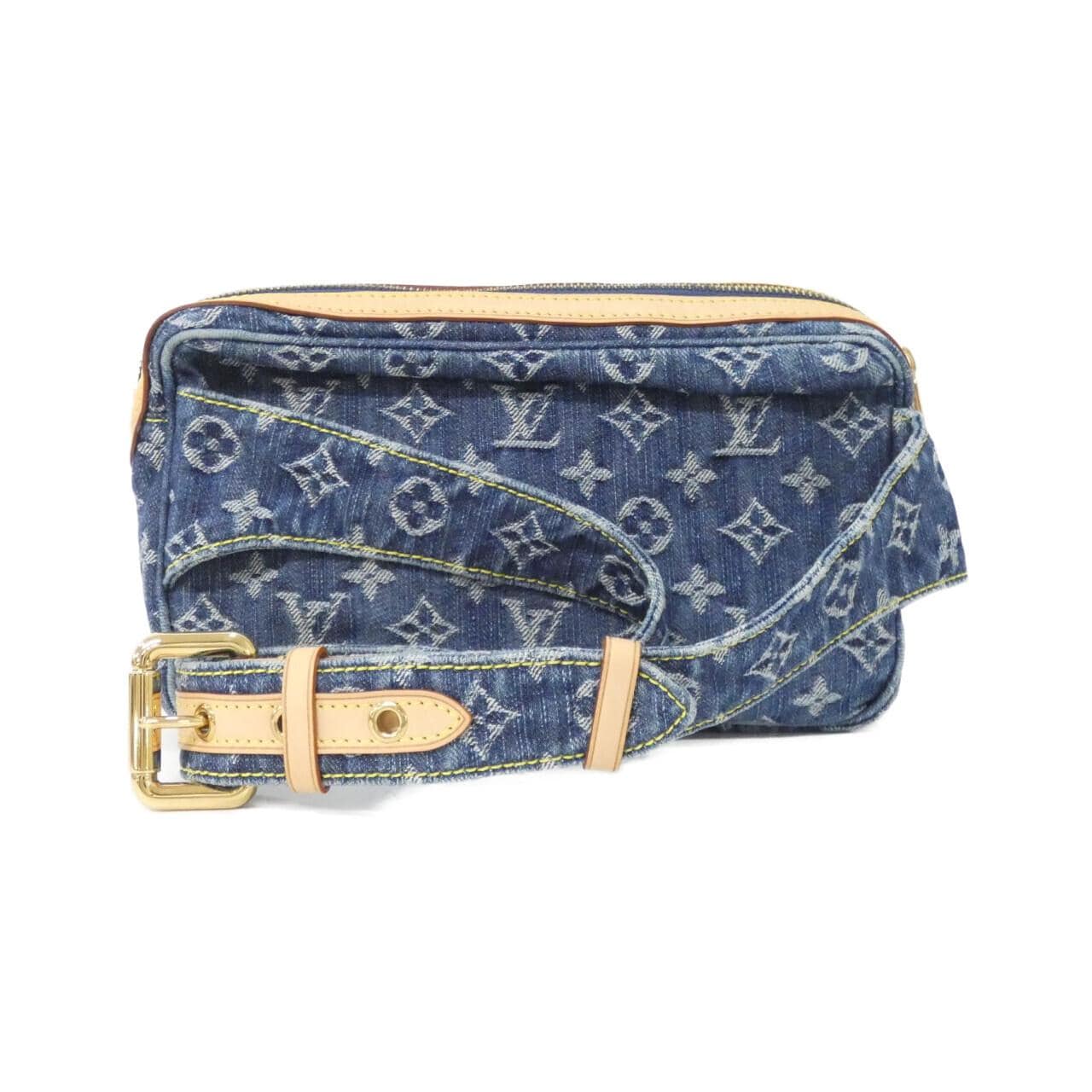 ルイヴィトン モノグラム デニム バムバッグ M95347 ショルダーバッグ