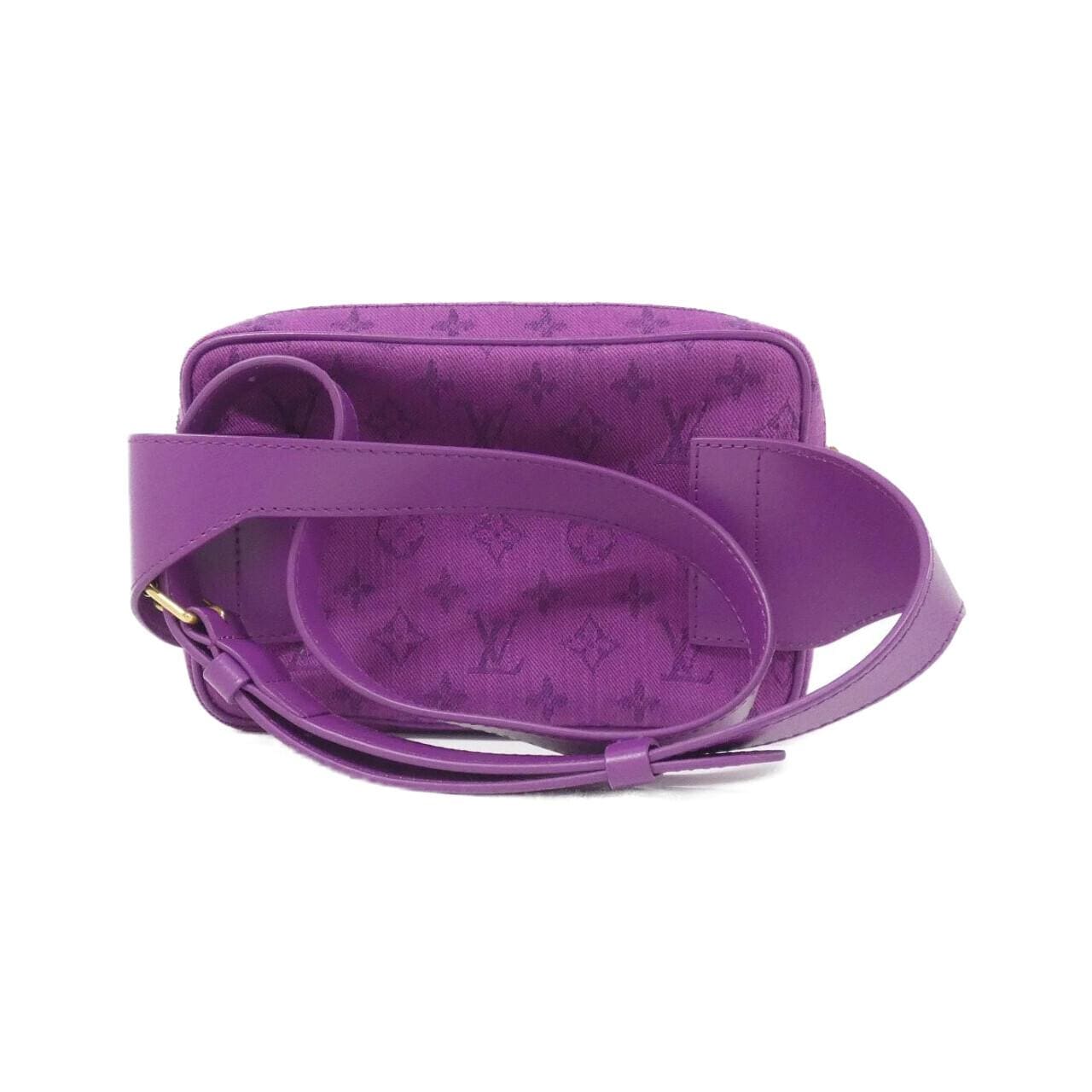 ルイヴィトン モノグラム デニム バムバッグ アウトドア M44624 ショルダーバッグ