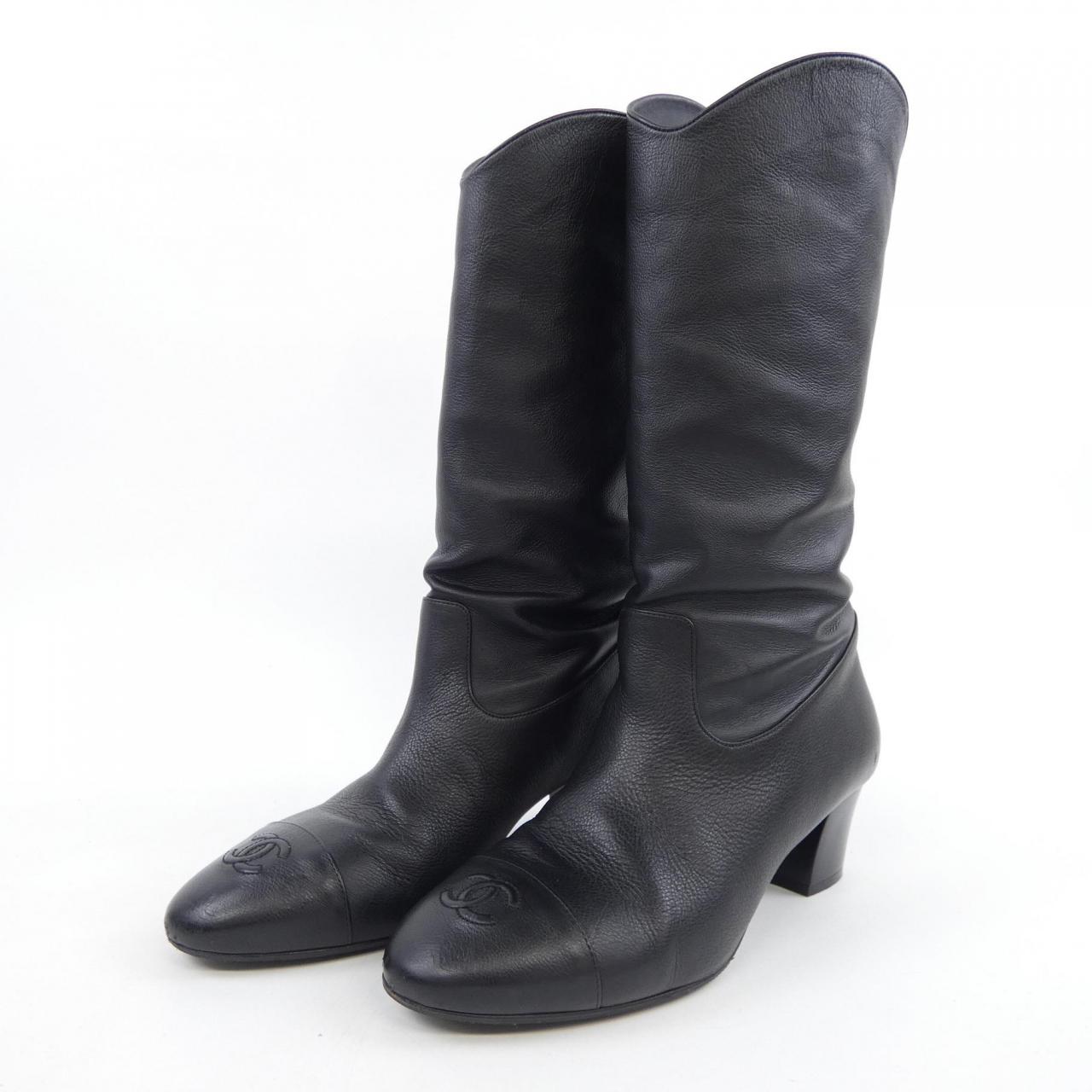 シャネル CHANEL ハイブーツ HIGH BOOTS G36273X56044 ブーツ
