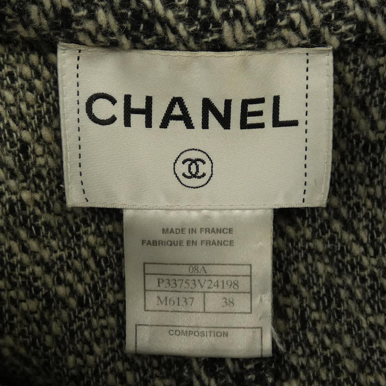 シャネル CHANEL P33753V24198 08A コート