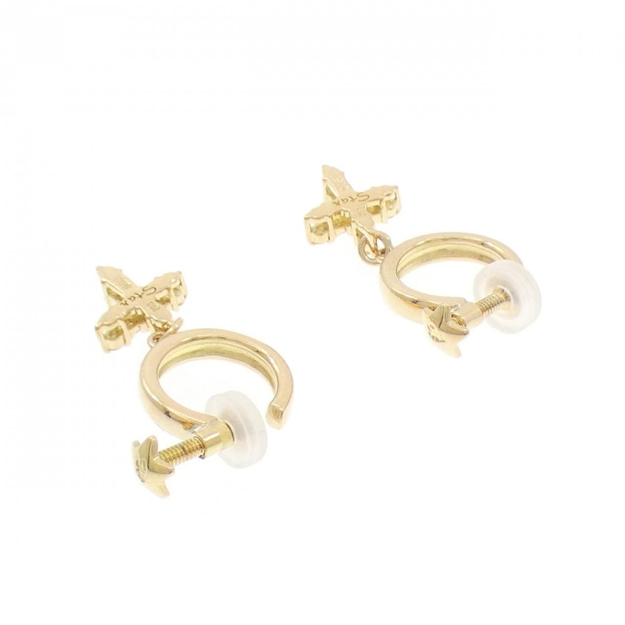 スタージュエリー ダイヤモンド イヤリング 0.16CT