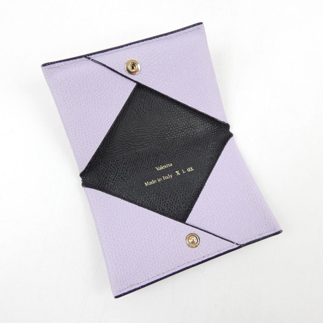 ヴァレクストラ VALEXTRA ボタン付カードホルダー SGNL0061028LOCPS99 CARD CASE