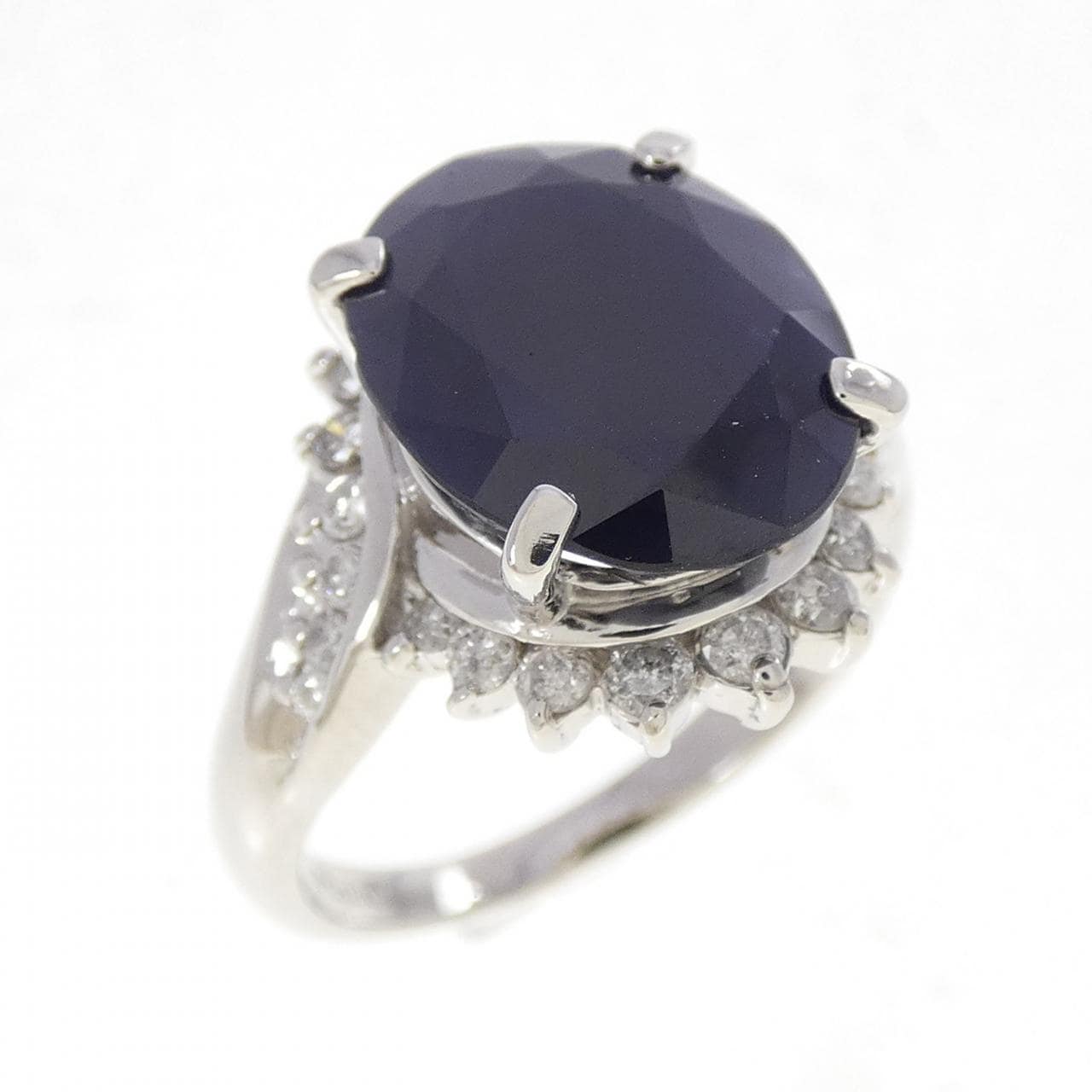 PT900 サファイヤ リング 5.843CT