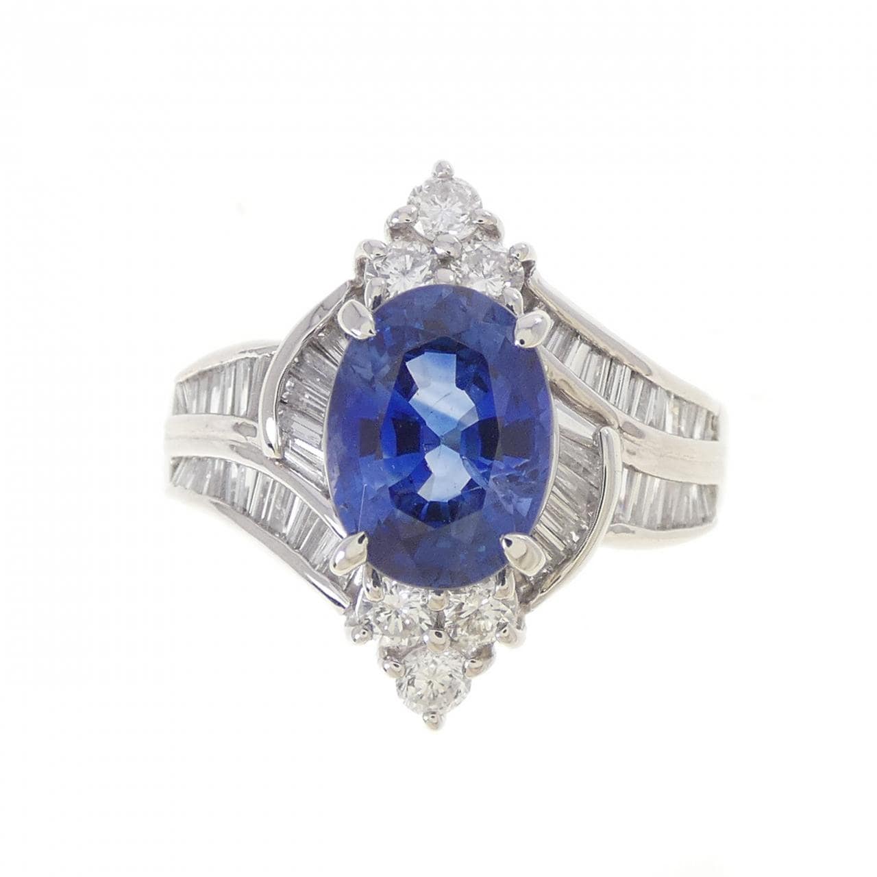 PT900 サファイヤ リング 2.34CT
