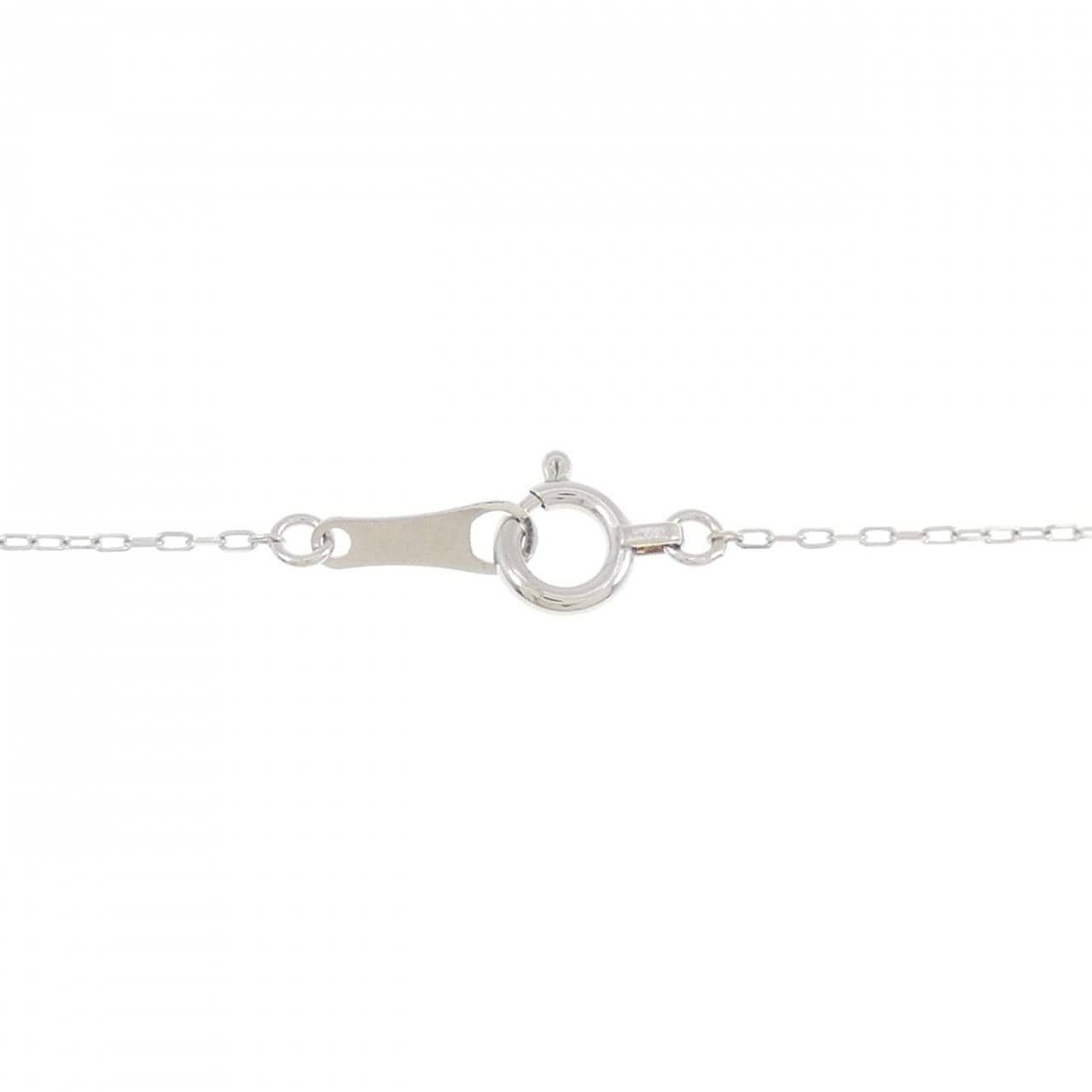 PT900/PT850 ソリティア ダイヤモンド ネックレス 0.20CT