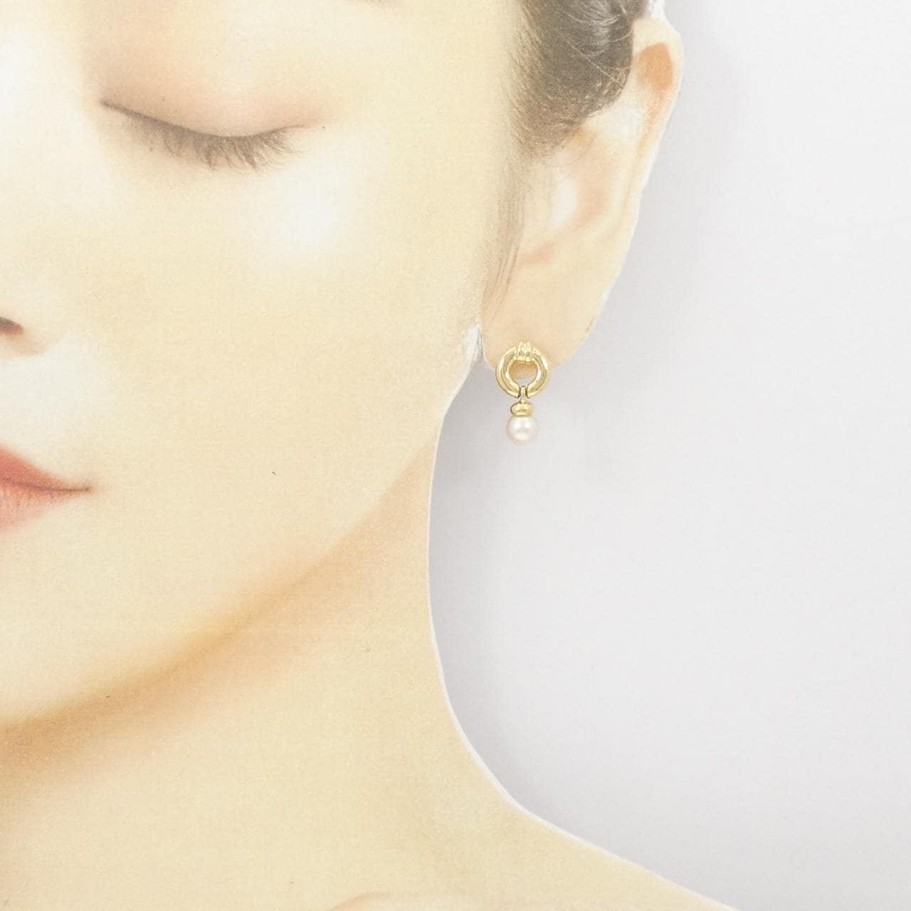 【ヴィンテージ】ティファニー アコヤパール ピアス 6mm