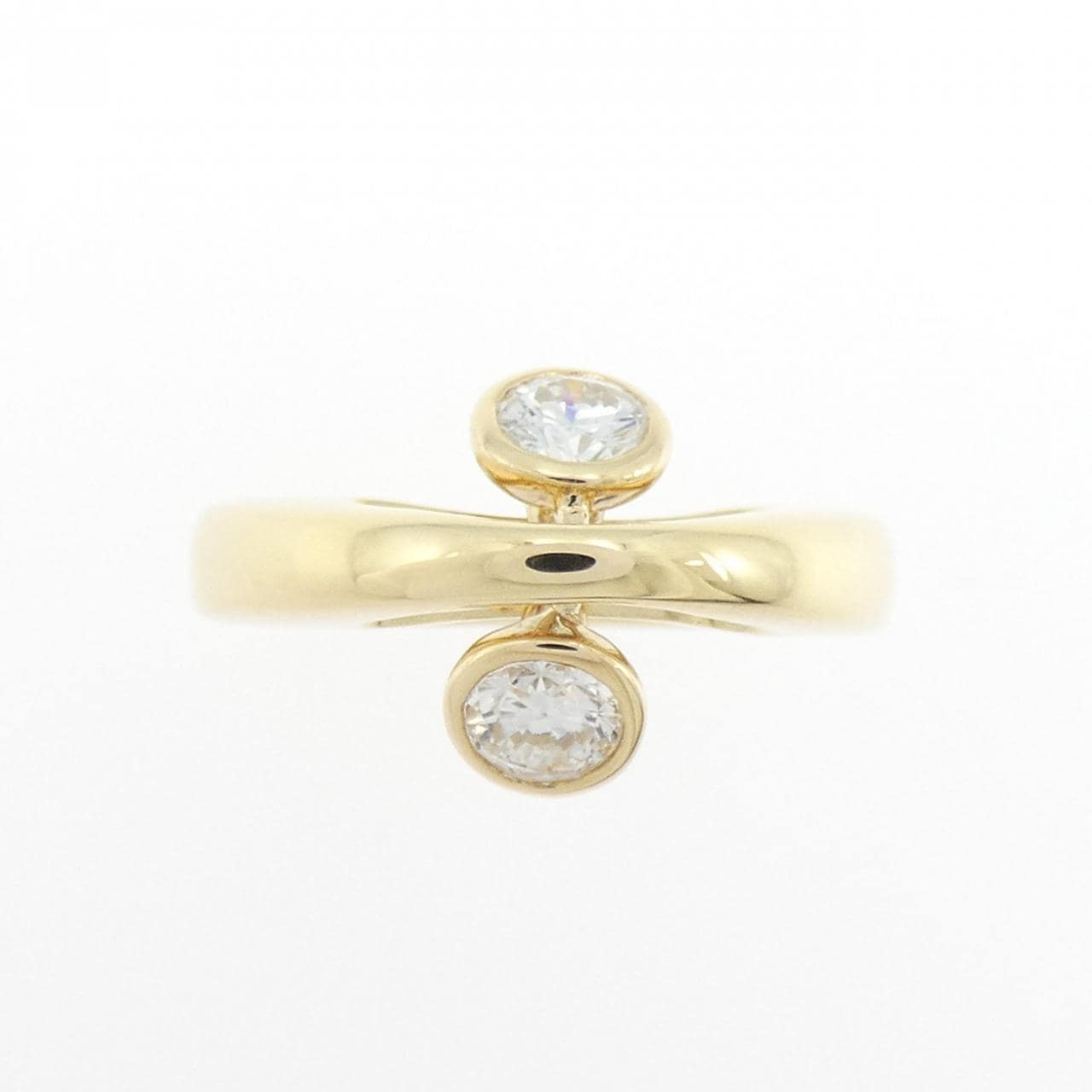 K18YG ダイヤモンド リング 0.47CT