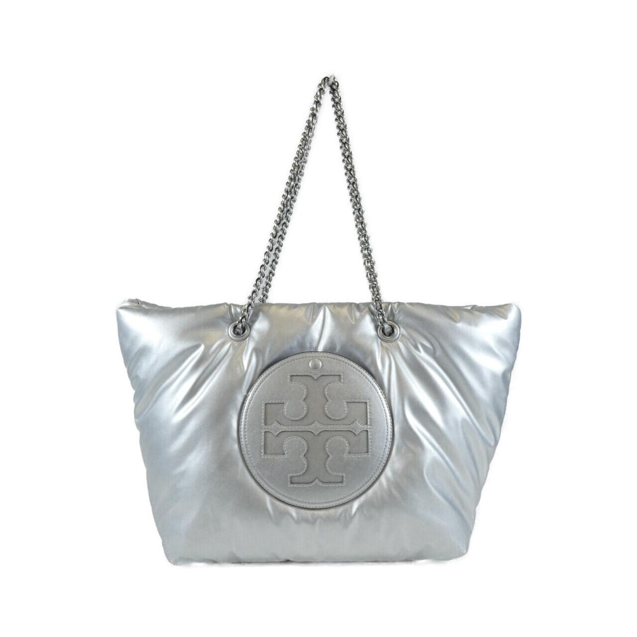 トリーバーチ ELLA METALLIC PUFFY CHAIN TOTE 152451 バッグ