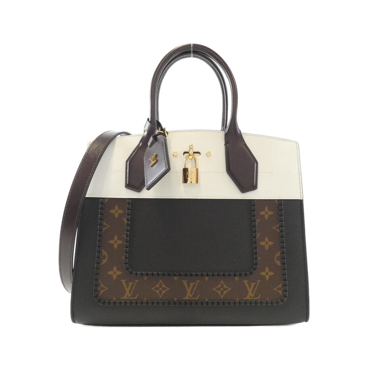 LOUIS VUITTON Monogram City Steamer MM M55430 包