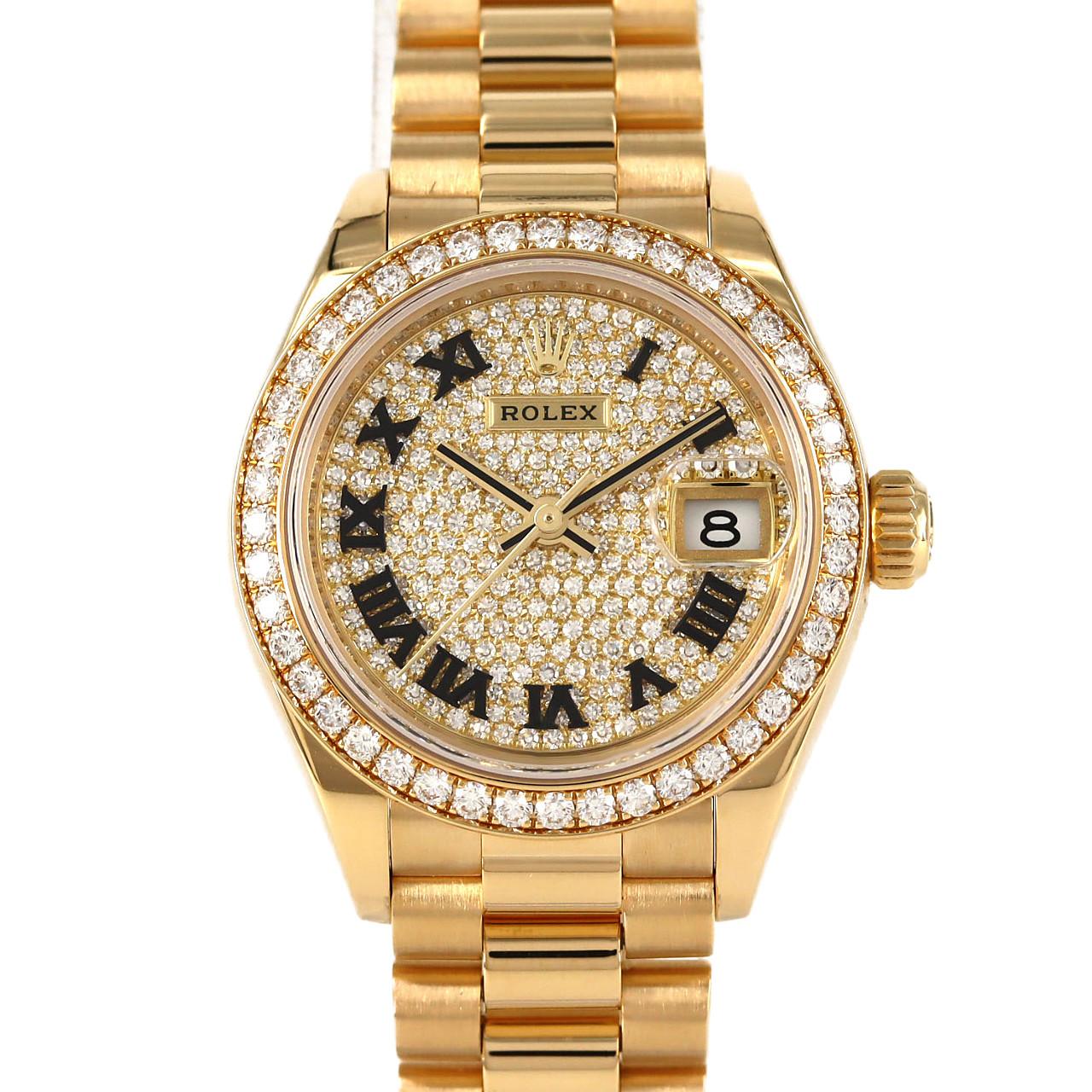 ロレックス デイトジャスト 279138RBR YG 自動巻 ランダム番