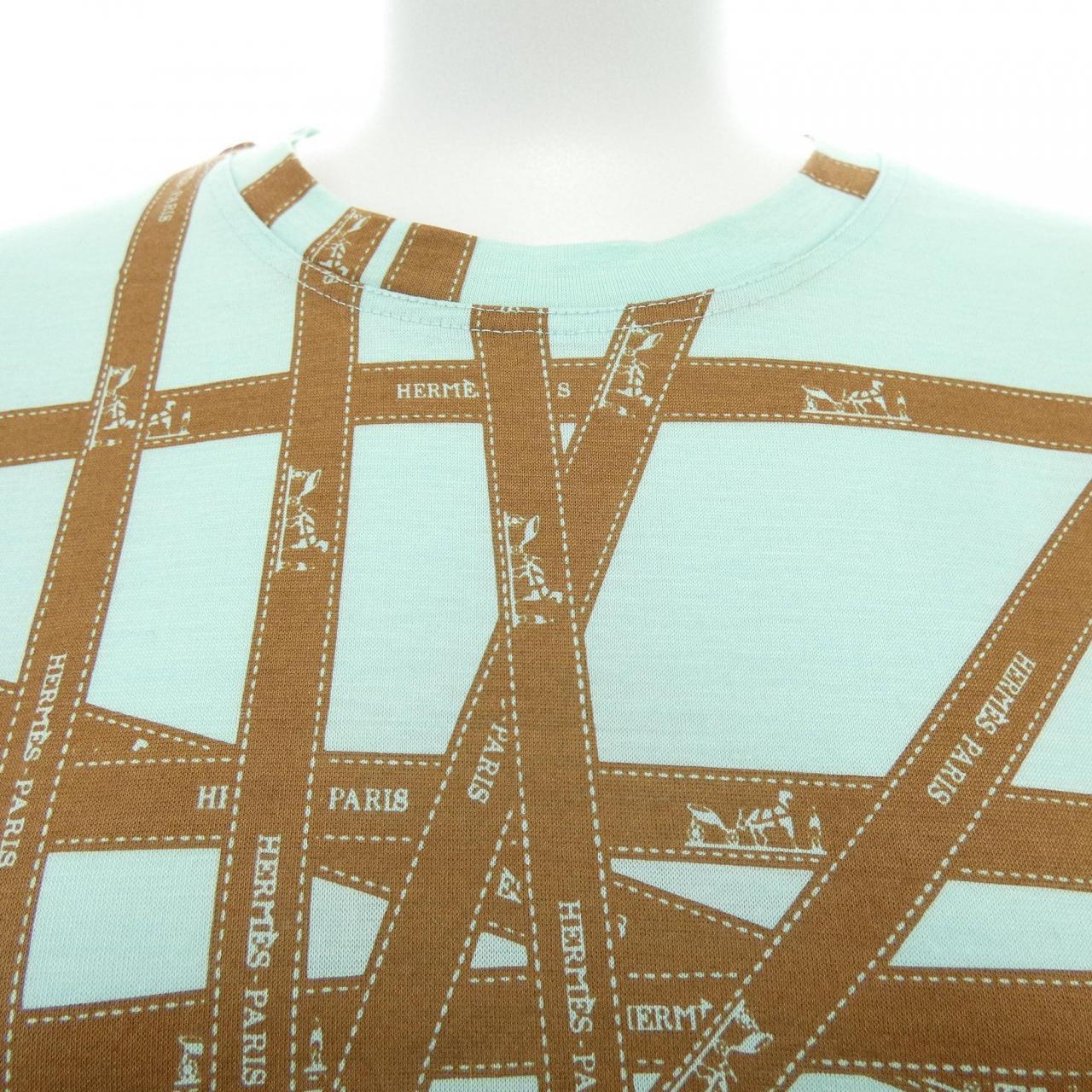 【ヴィンテージ】エルメス HERMES ボリュデュック Tシャツ