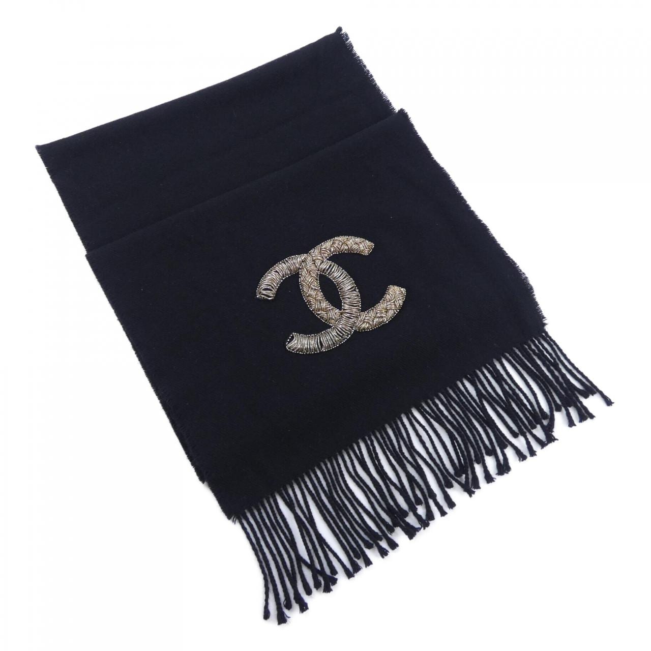 シャネル CHANEL 2次元コード MUFFLER