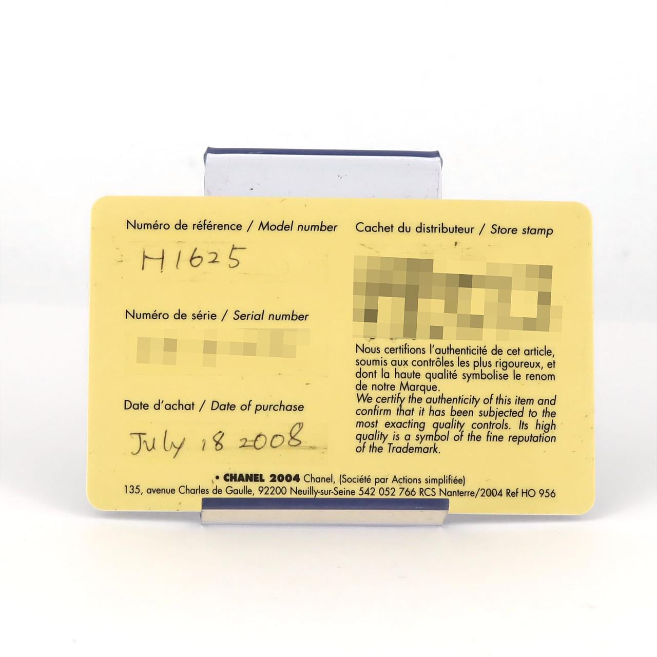 シャネル J12 33mmセラミック･12P H1625 セラミック クォーツ