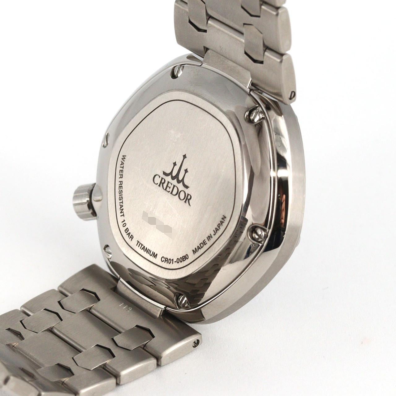 セイコー クレドールロコモティブ TI CR01-00B0/GCCR997 TI 自動巻