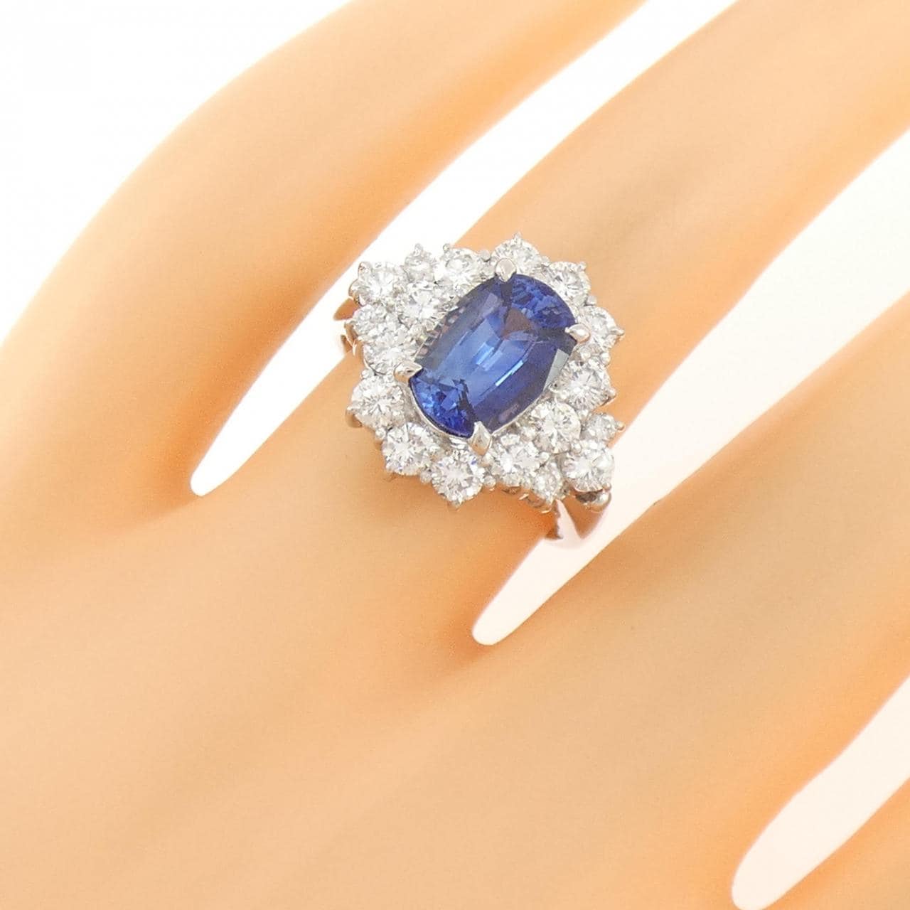 PT900 サファイヤ リング 2.32CT