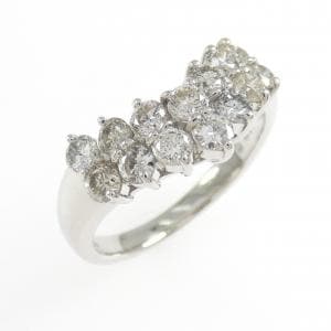 PT900 ダイヤモンド リング 1.01CT