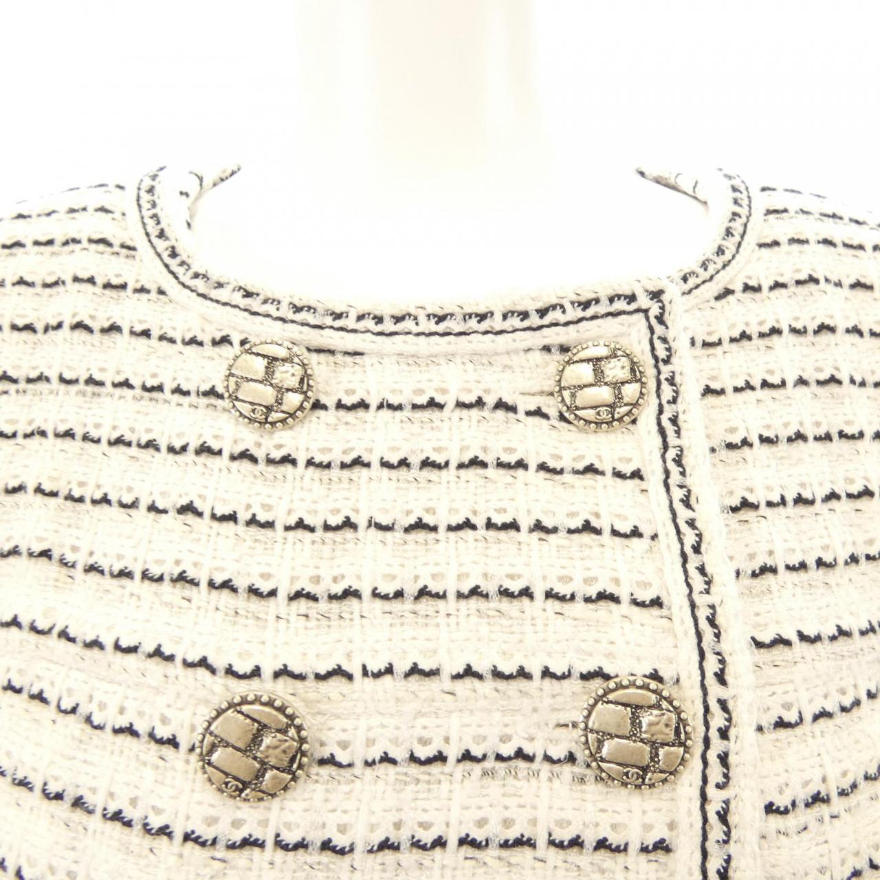 シャネル CHANEL P51449V38385 ノーカラージャケット