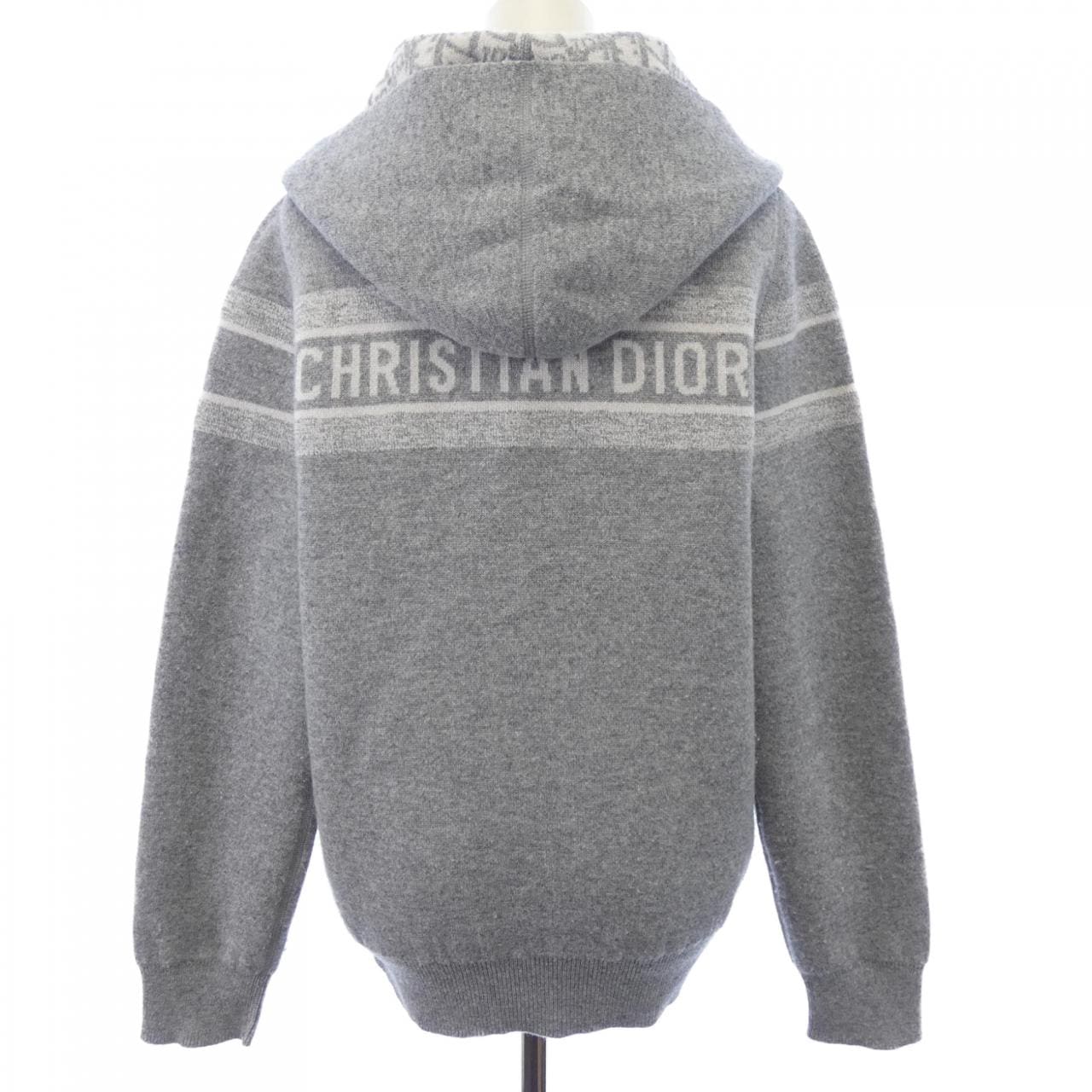 クリスチャンディオール CHRISTIAN DIOR ディオール オブリーク テクニカル カシミヤ 054G12AM055 パーカー