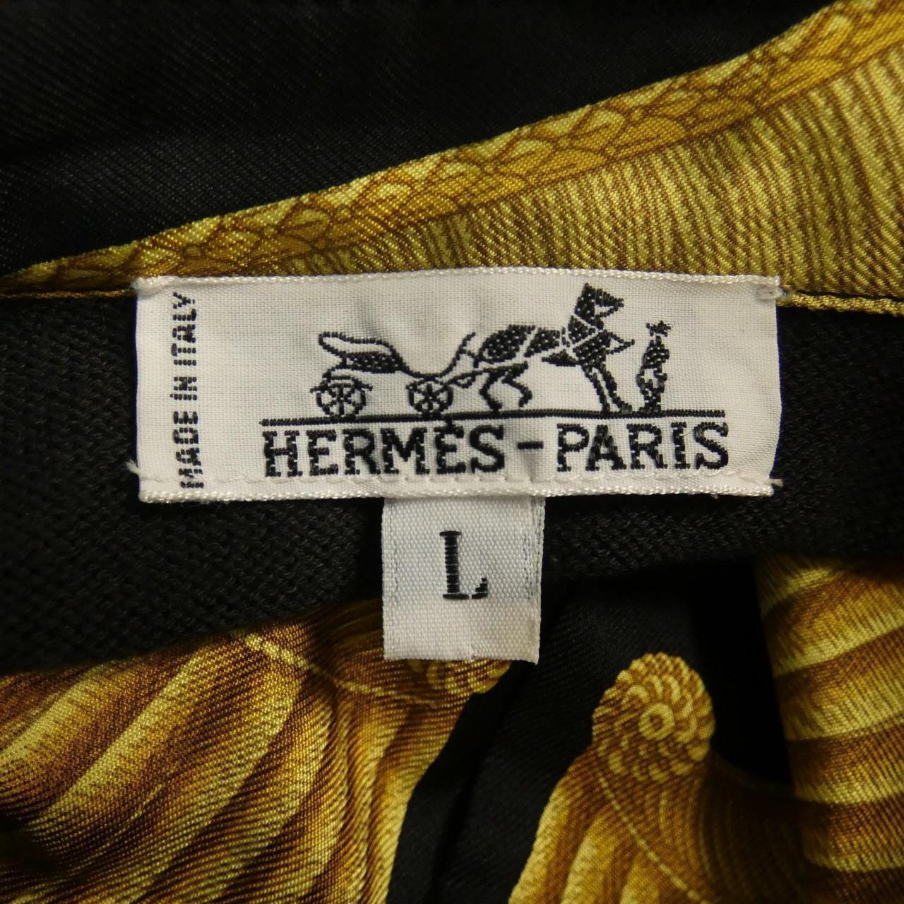 【ヴィンテージ】エルメス HERMES POSTE ET CAVALERIE ツイルレーヌ. トップス