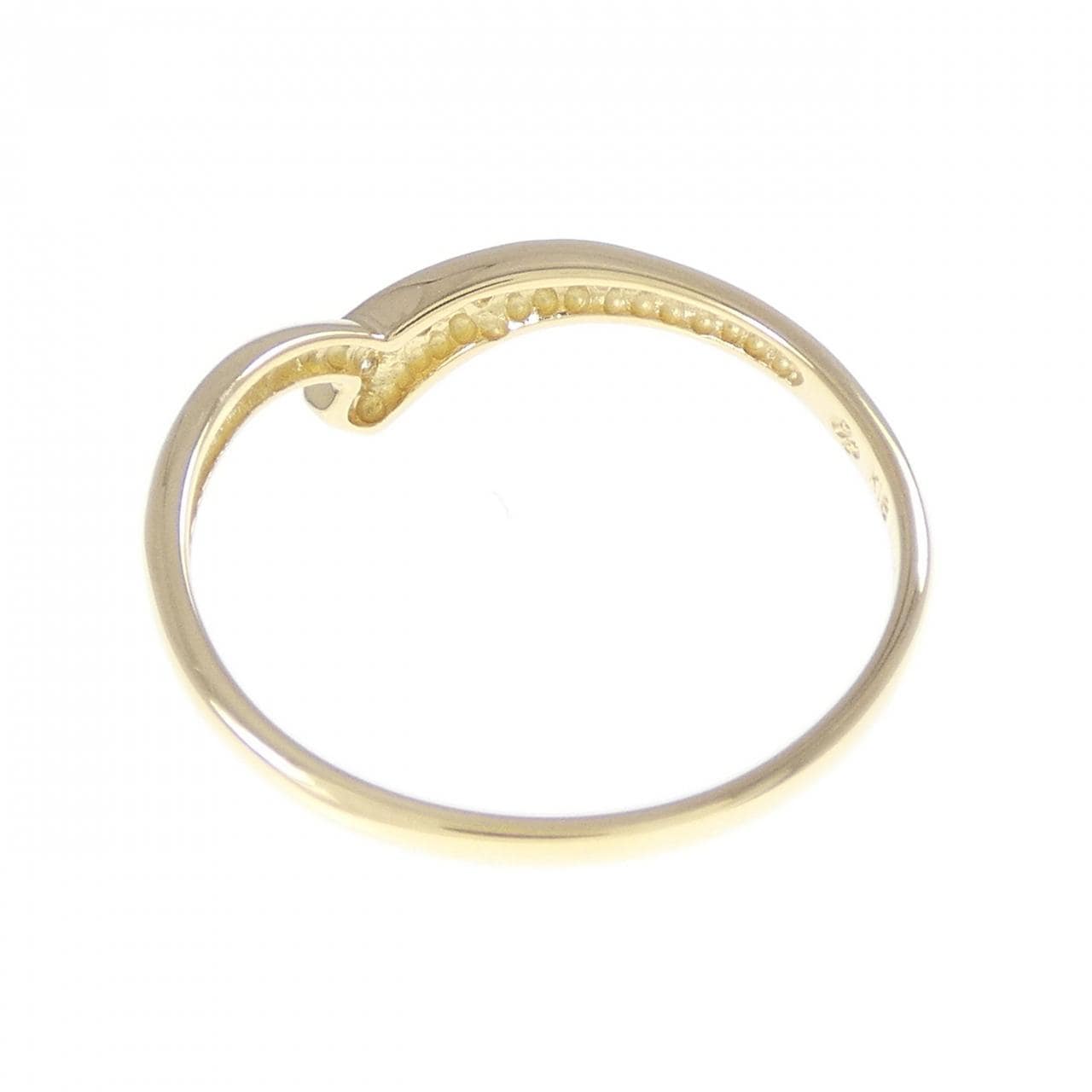 K18YG ダイヤモンド リング 0.03CT