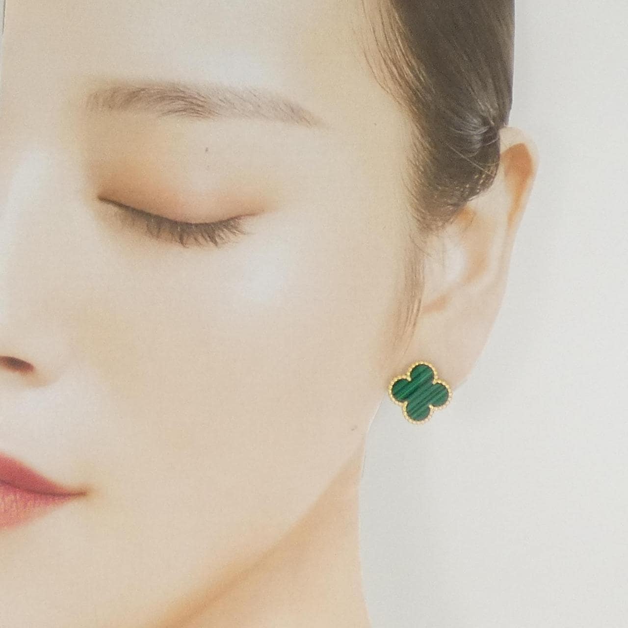 ヴァンクリーフ&アーペル ヴィンテージアルハンブラ ピアス