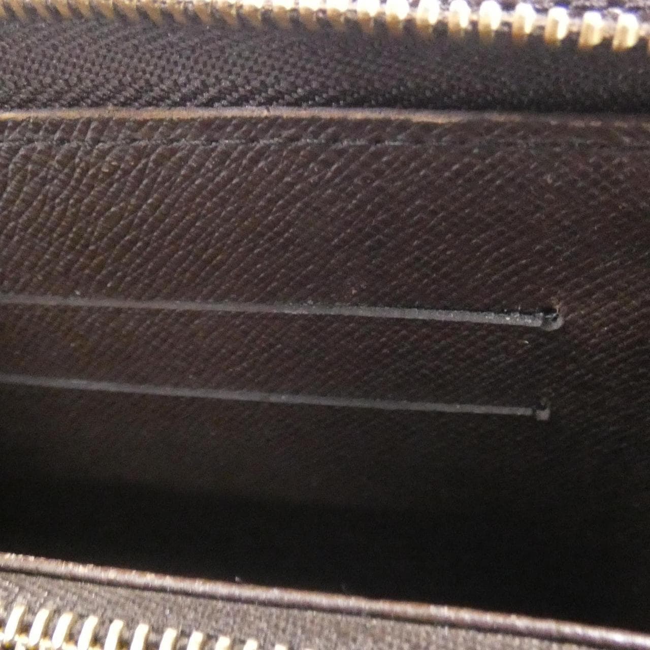 ルイヴィトン ダミエ ポルト モネ ジップ N61728 財布