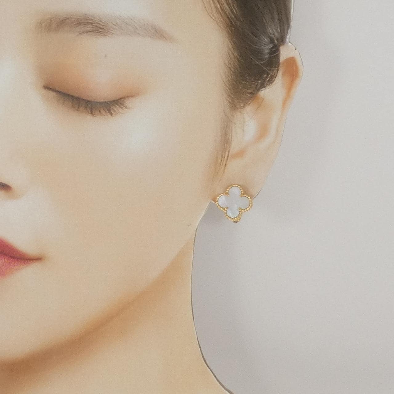 ヴァンクリーフ&アーペル ヴィンテージアルハンブラ ピアス