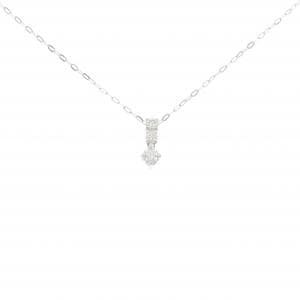 K18WG ダイヤモンド ネックレス 0.201CT