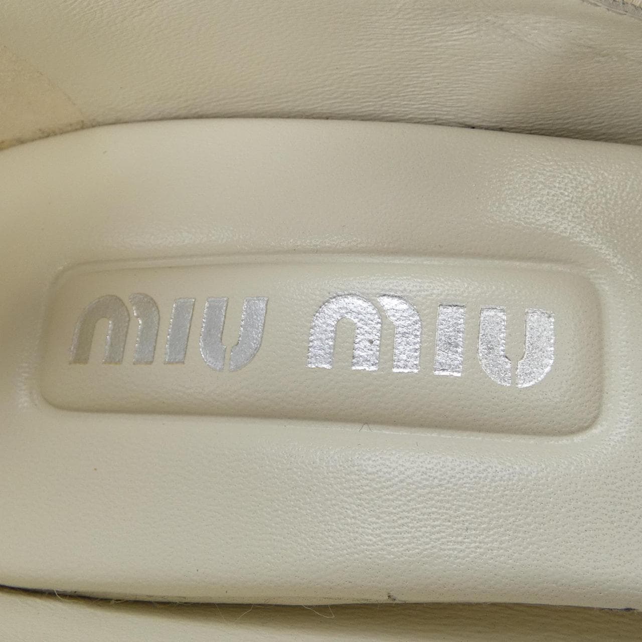 ミュウミュウ MIU MIU メタルチェーン 5I248D パンプス