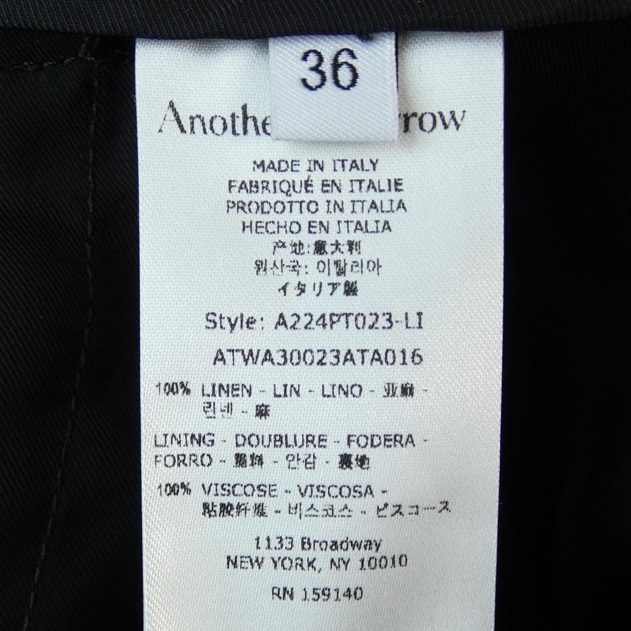 ANOTHER TOMORROW ショートパンツ