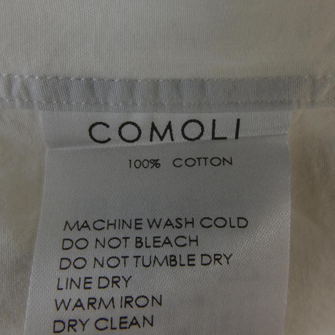 コモリ COMOLI T01-02002 シャツ