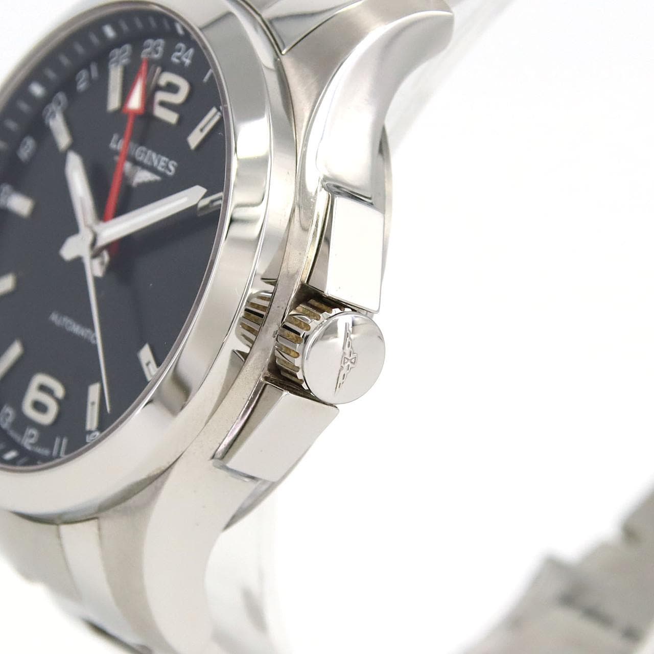 ロンジン コンクエストGMT L3.687.4.56.6 SS 自動巻