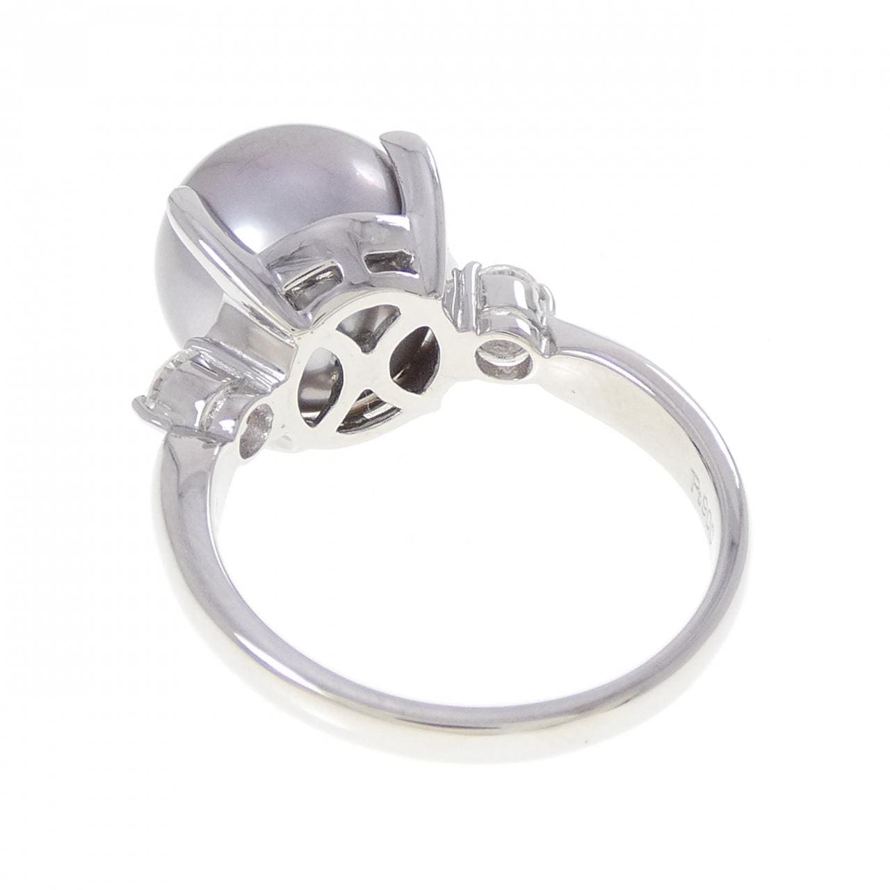 PT900 黒蝶パール リング 10.7mm