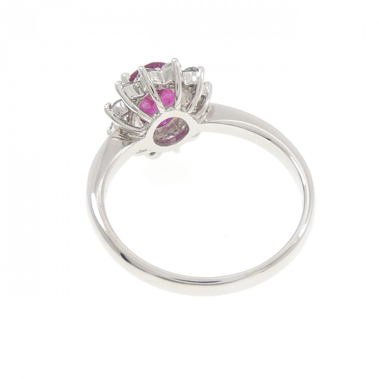 PT900 ルビー リング 0.81CT