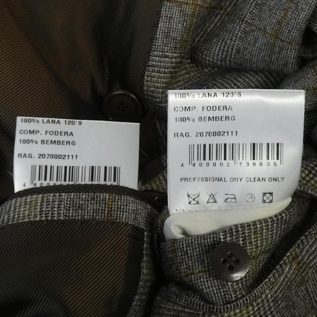 チェザーレアットリーニ Cesare Attolini AUS609PUN3 スーツ