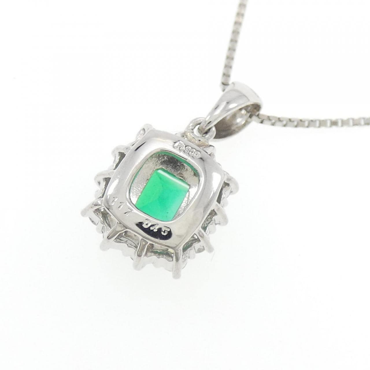 PT エメラルド ネックレス 1.17CT