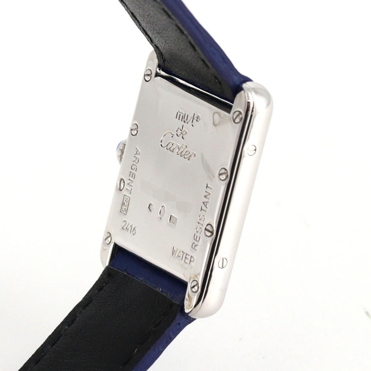 カルティエ マストタンクSM W1014054 シルバー クォーツ