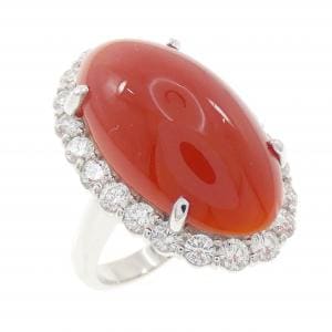 PT900 サンゴ リング 12.375CT