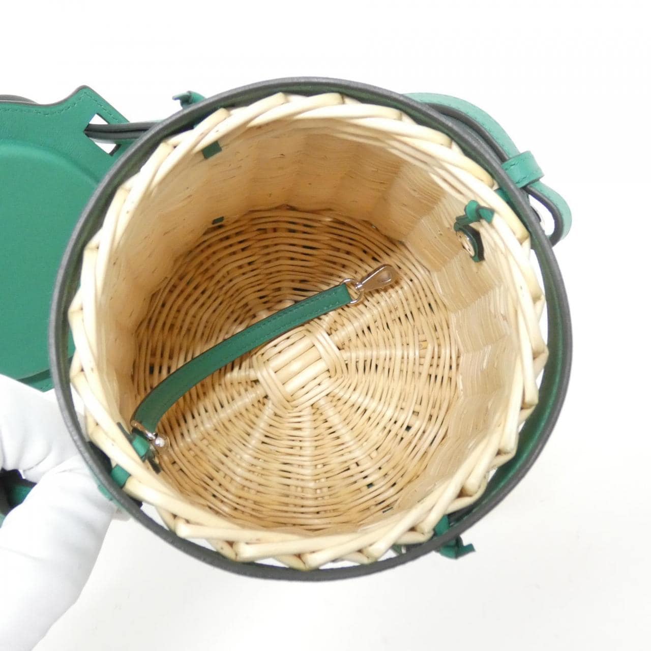 HERMES Farming Picnic Shoulder Bag