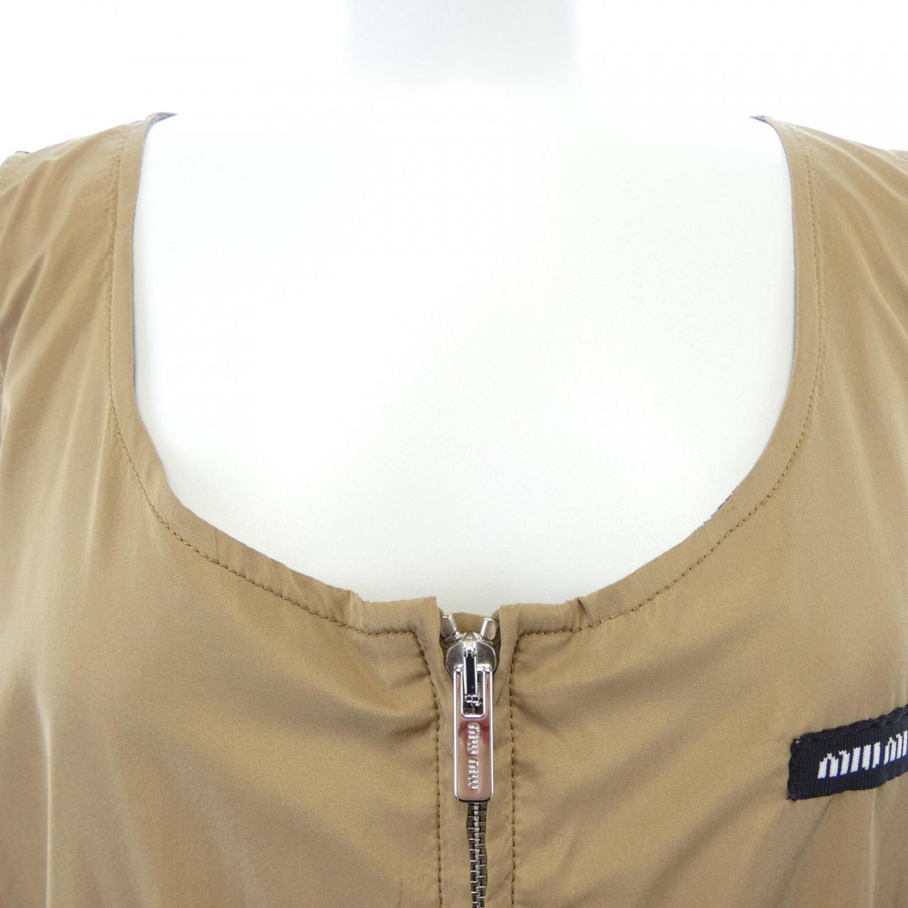 ミュウミュウ MIU MIU テクニカルシルクドレス MF5873 SOOO 121G ワンピース