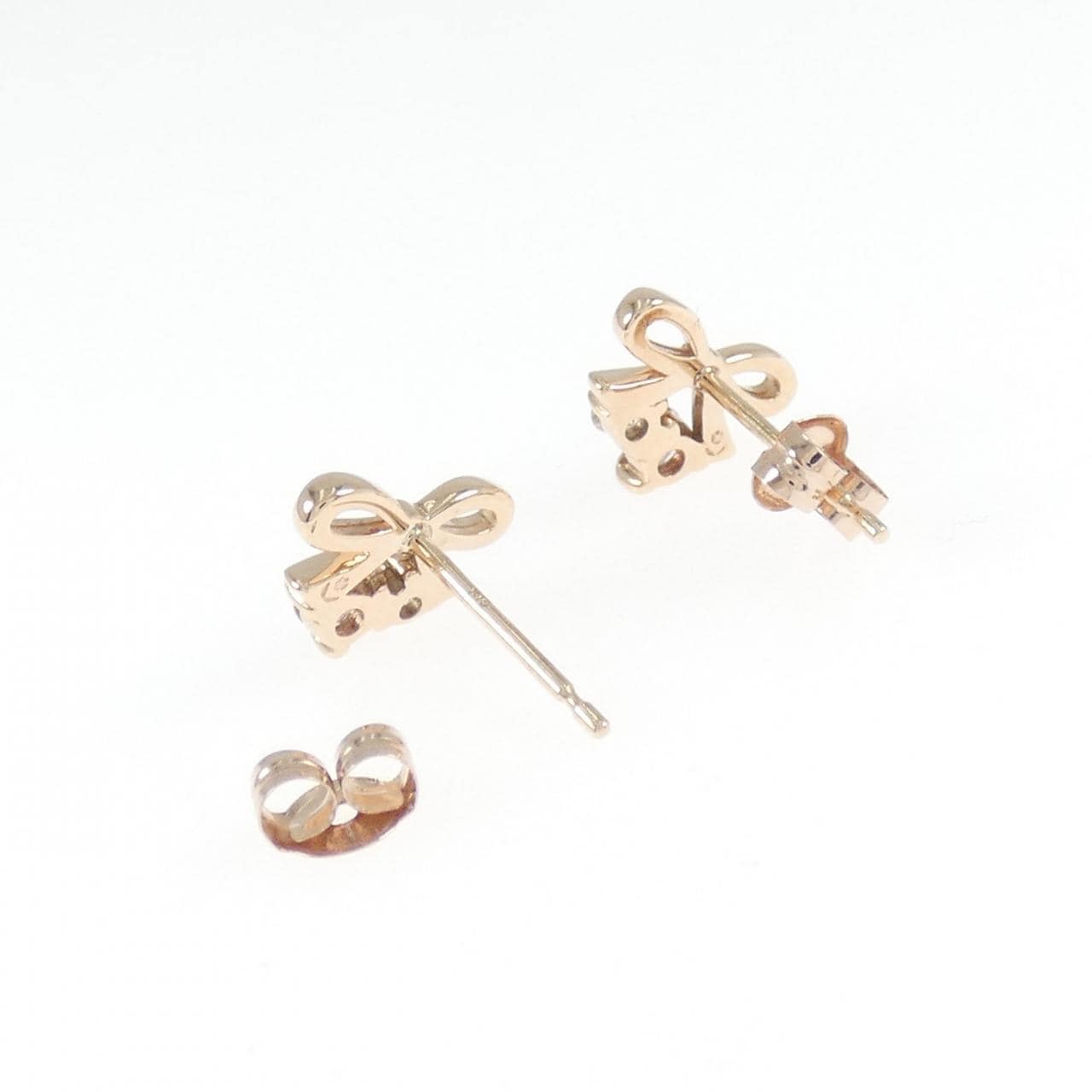 K10PG ribbon Tourmaline earrings