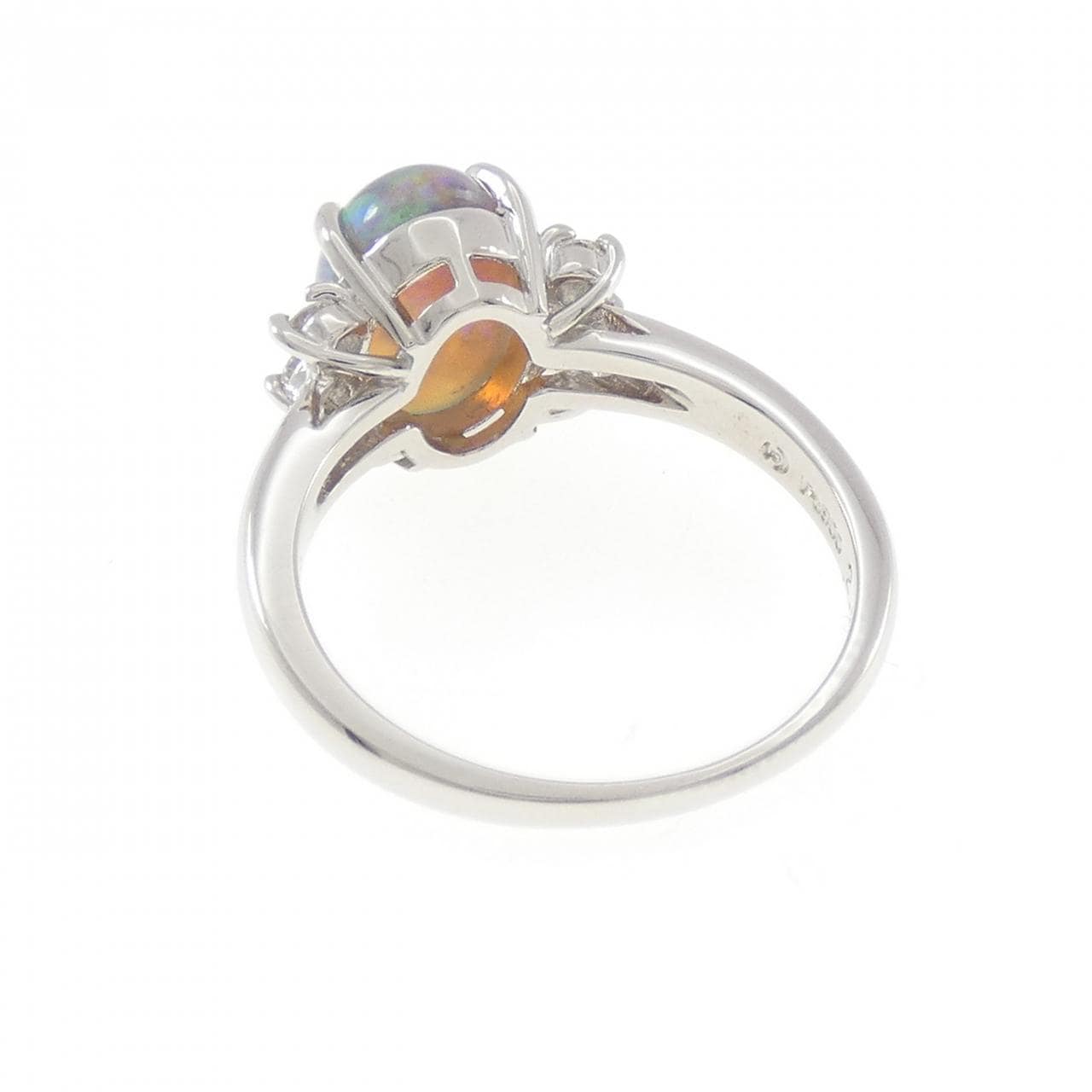 タサキ ブラックオパール リング 2.19CT