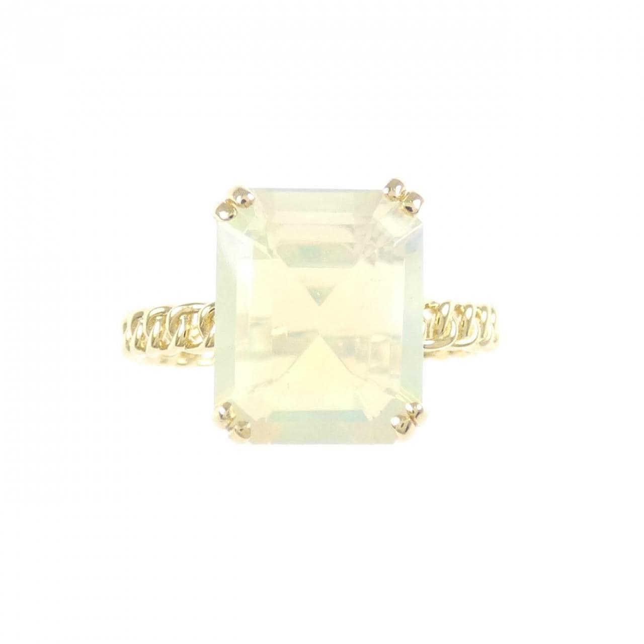 K18YG オパール リング 1.50CT