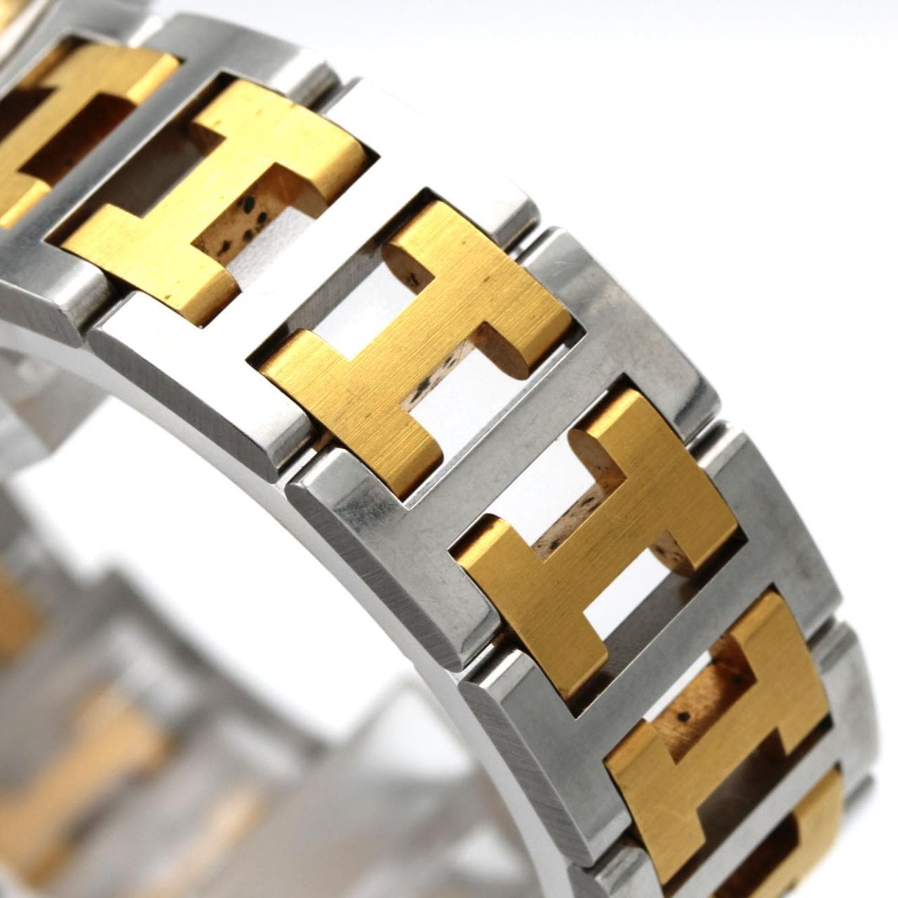 【ノーメンテナンス還元価格】エルメス クリッパー コンビ SSxGP クォーツ