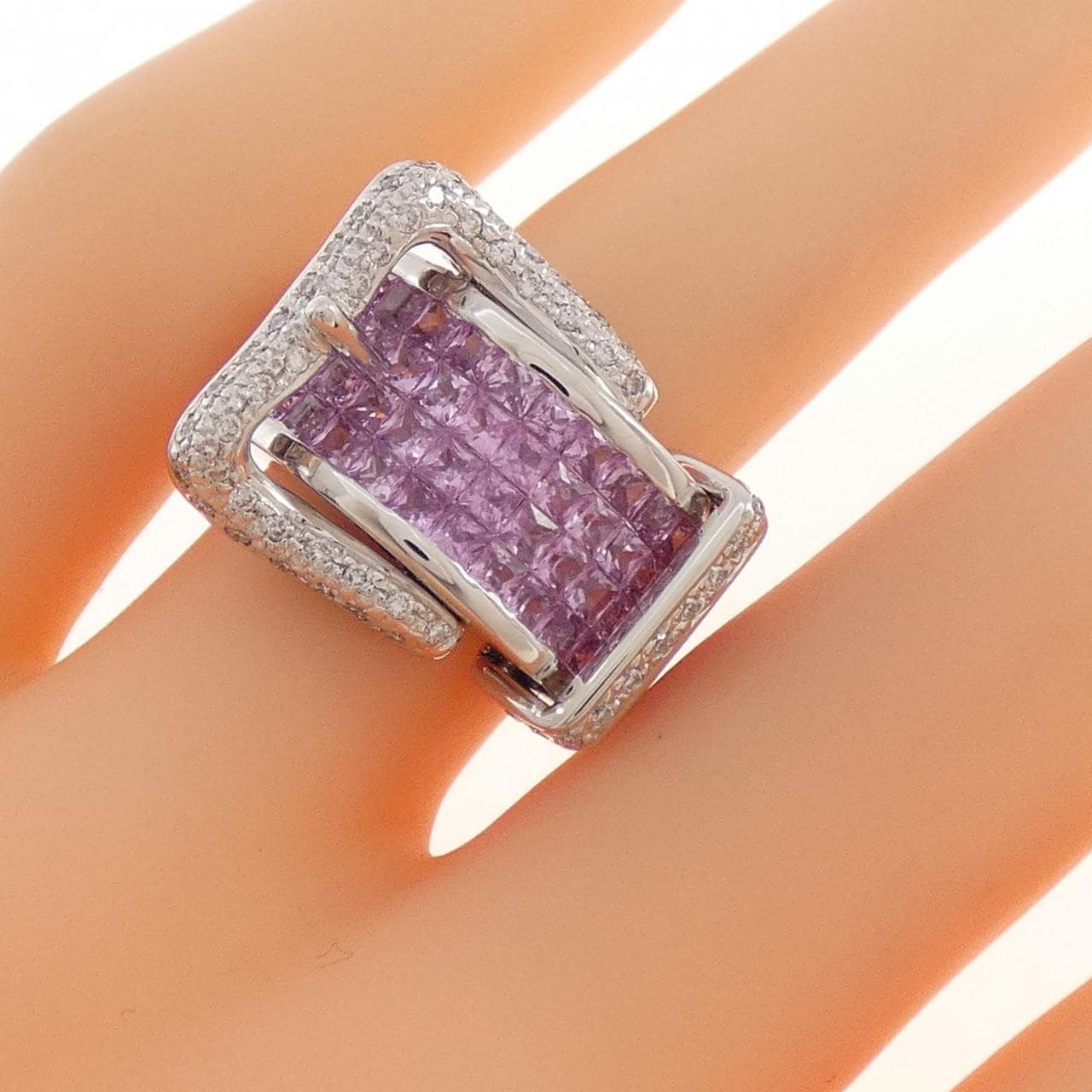 カサハラ マスミ サファイヤ リング 2.50CT