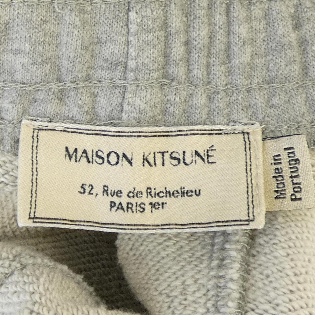 メゾンキツネ MAISON KITSUNE KMS-1450-B パンツ