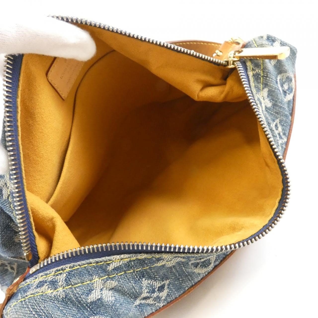 ルイヴィトン モノグラム デニム バギー PM M95049 ショルダーバッグ