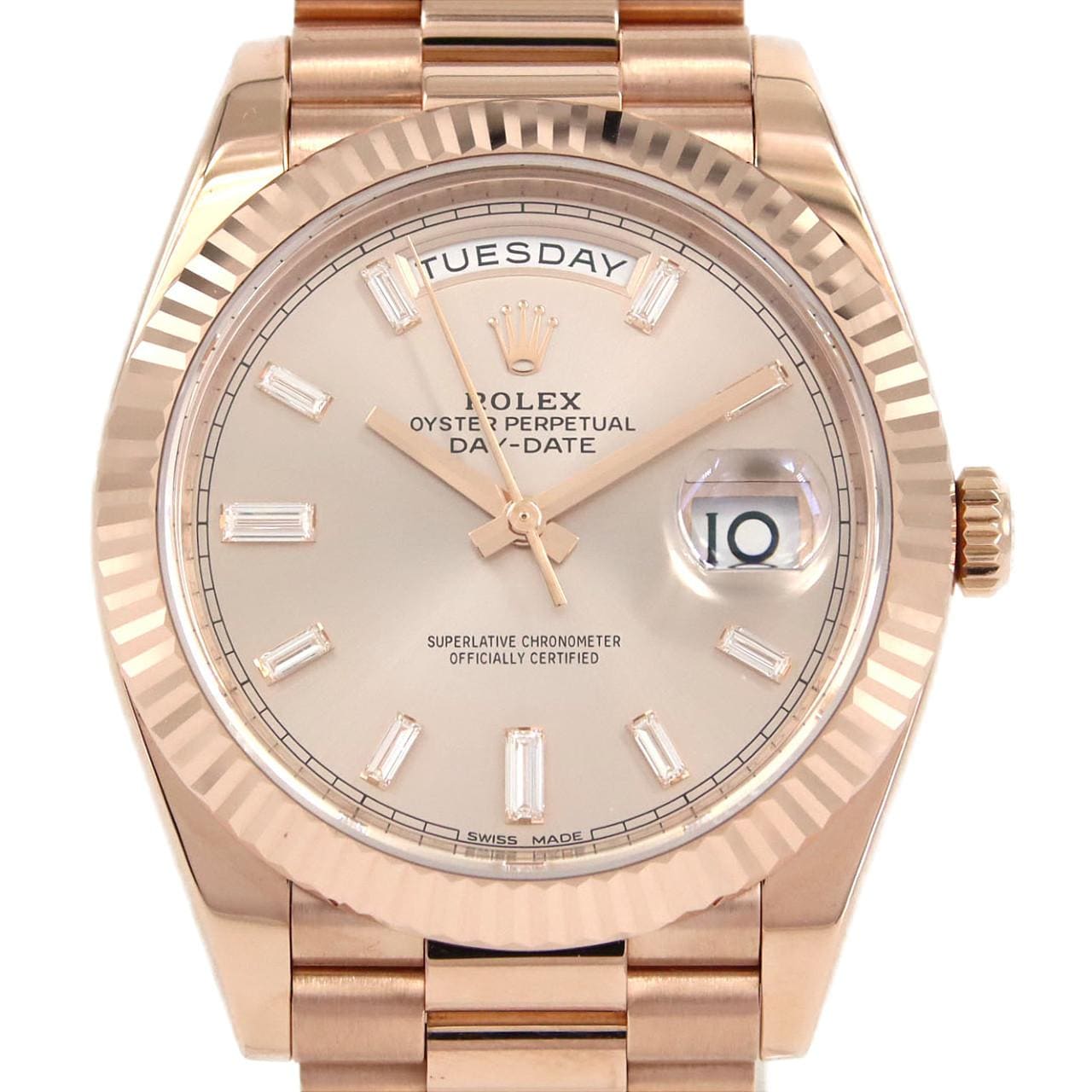 ロレックス デイデイト 228235A PG･RG 自動巻 ランダム番