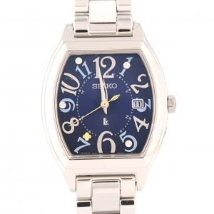 【新品】セイコー ルキア 電波時計LTD SSQW103 TI ソーラークォーツ