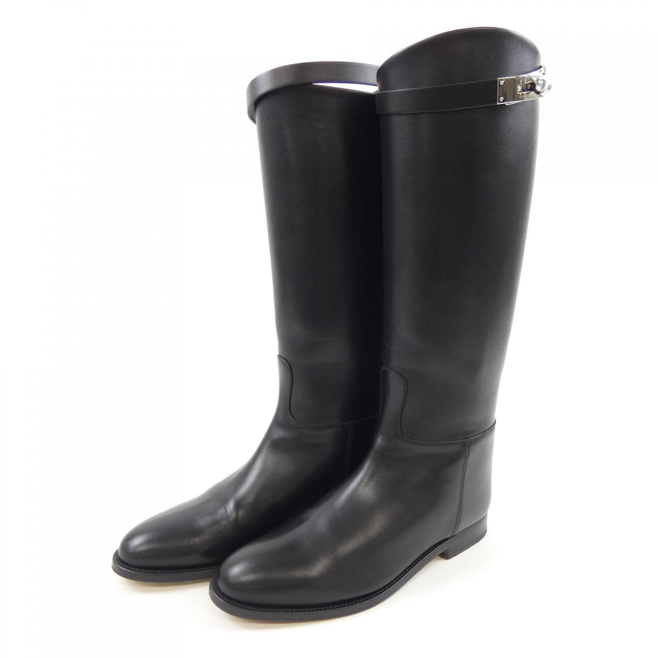 エルメス HERMES ジャンピング JUMPING ケリーバックル 042138Z ロングブーツ